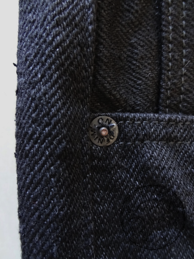 DC4 & ONI Collaboration - 20oz Black Secret Denim Tight Straight