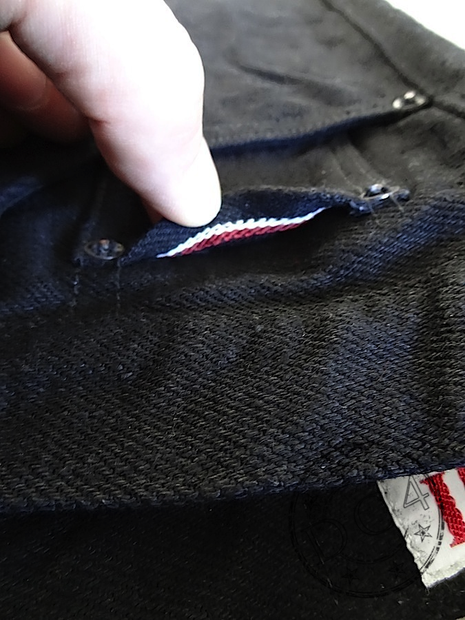 DC4 & ONI Collaboration - 20oz Black Secret Denim Tight Straight