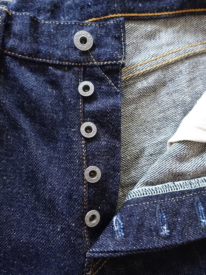 ONI Denim - 246-DIZR  - 20oz Dark Indigo Secret Denim - Mid Rise - Neat Straight