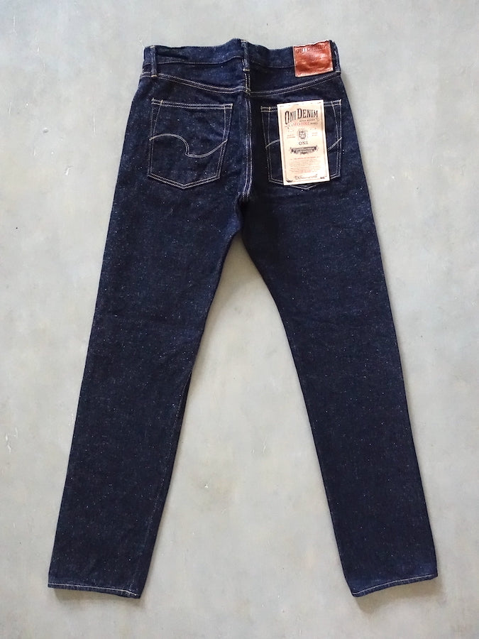 ONI Denim - 246-DIZR  - 20oz Dark Indigo Secret Denim - Mid Rise - Neat Straight
