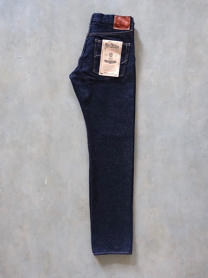 ONI Denim - 246-DIZR  - 20oz Dark Indigo Secret Denim - Mid Rise - Neat Straight