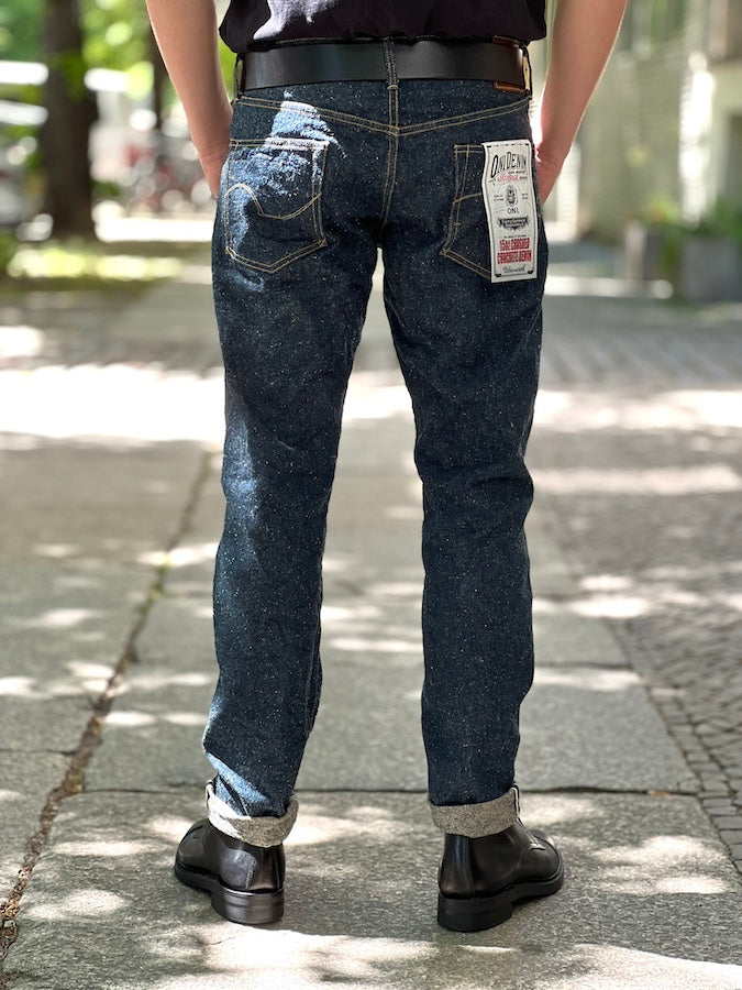 ONI Denim - 622-CCD - 15oz Selvedge "CRUSHED CONCRETE DENIM"- Relax Tapered