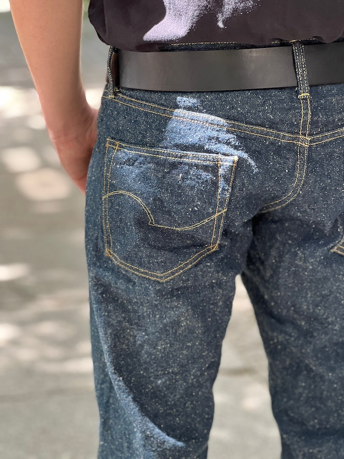 ONI Denim - 622-CCD - 15oz Selvedge "CRUSHED CONCRETE DENIM"- Relax Tapered