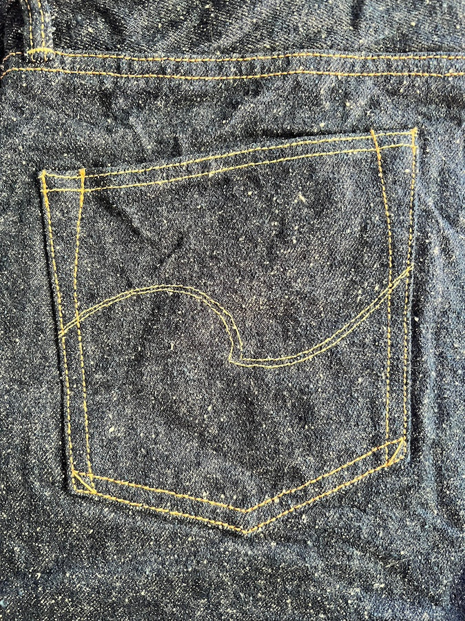 ONI Denim - 622-CCD - 15oz Selvedge "CRUSHED CONCRETE DENIM"- Relax Tapered