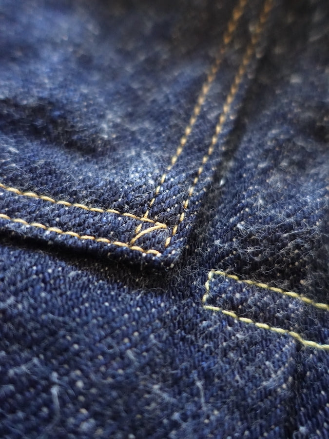 ONI Denim 02516P-DIZR - 20oz Dark Indigo SECRET DENIM - 2nd Type Jacket