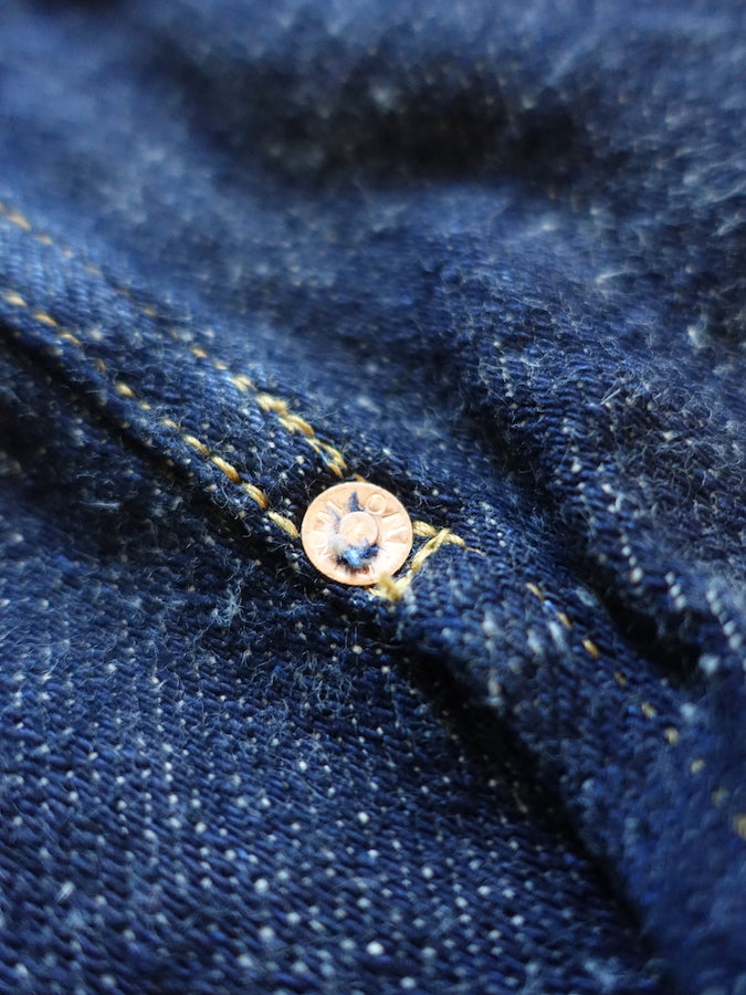 ONI Denim 02516P-DIZR - 20oz Dark Indigo SECRET DENIM - 2nd Type Jacket