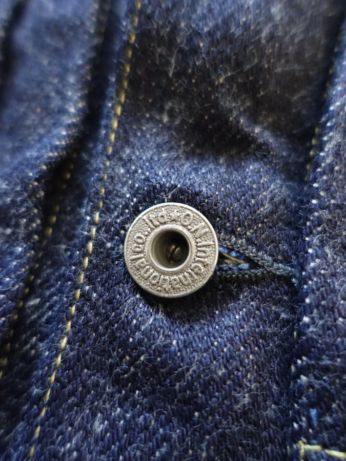 ONI Denim 02516P-DIZR - 20oz Dark Indigo SECRET DENIM - 2nd Type Jacket