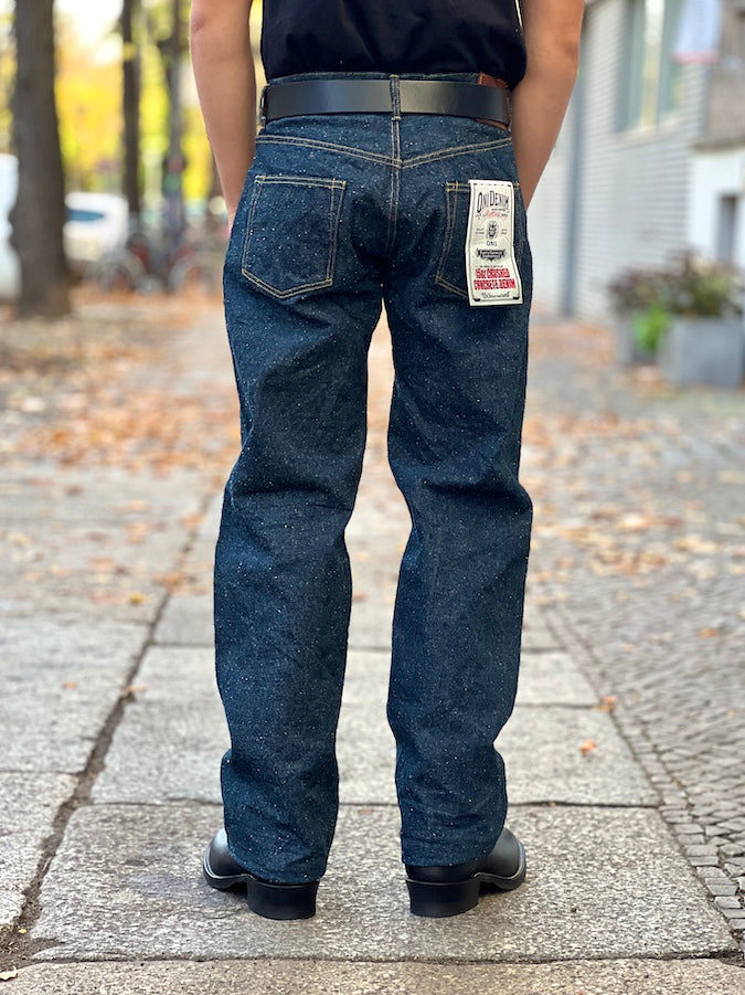 ONI Denim - 200-CCD-KABUKI - 15oz Selvedge "CRUSHED CONCRETE DENIM"- Wide Straight