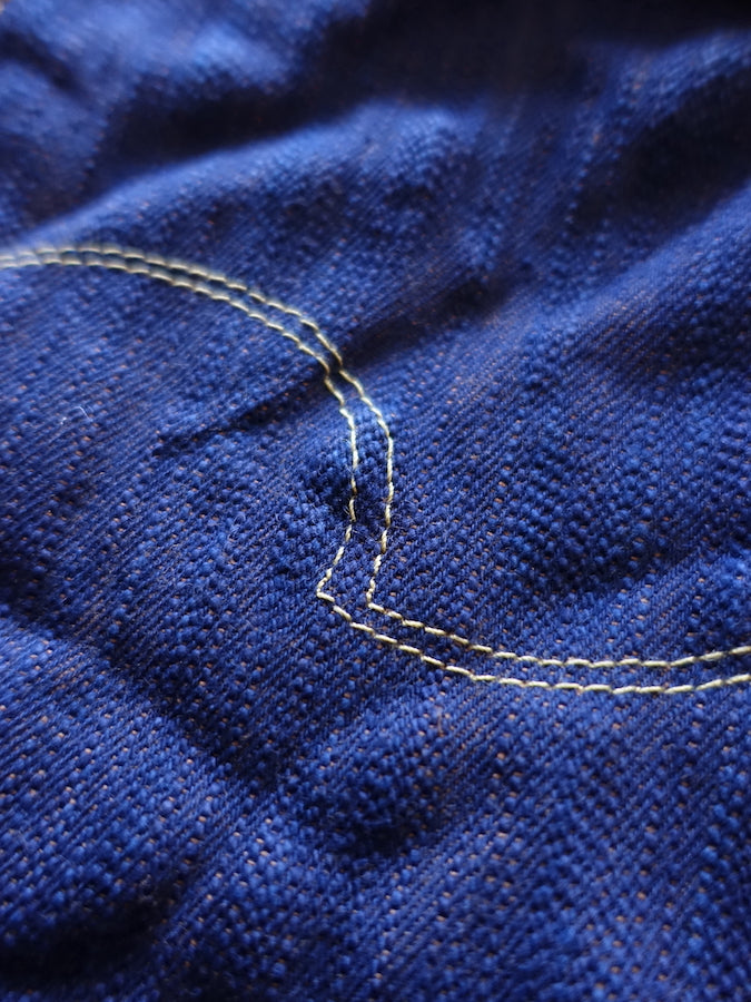 ONI Denim - 255ASKS - LIMITED EDITON -17oz Selvedge Denim - AWA SHOAI x KAKISHIBU - 阿波正藍 × 柿渋 - Regular Straight