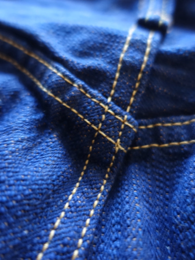 ONI Denim - 255ASKS - LIMITED EDITON -17oz Selvedge Denim - AWA SHOAI x KAKISHIBU - 阿波正藍 × 柿渋 - Regular Straight