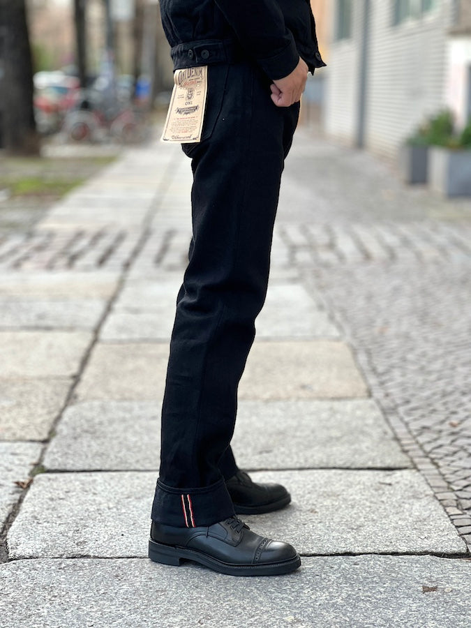 ONI Denim - 288ZR-BKBK - 20oz SECRET DENIM BLACK - Regular Straight
