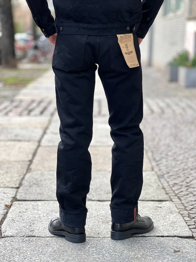 ONI Denim - 288ZR-BKBK - 20oz SECRET DENIM BLACK - Regular Straight