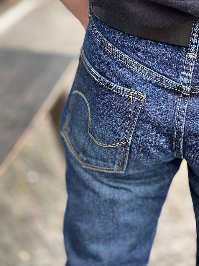 ONI Denim - 540-6USED - "6 Month Used Wash" 15oz Selvedge Denim - Stylish Tapered