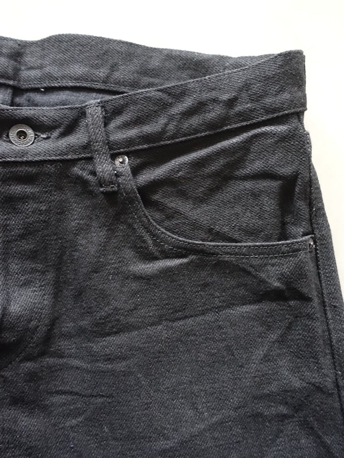 544ZR-IDBK - 20oz SECRET DENIM Indigo x Black - Stylish Tapered