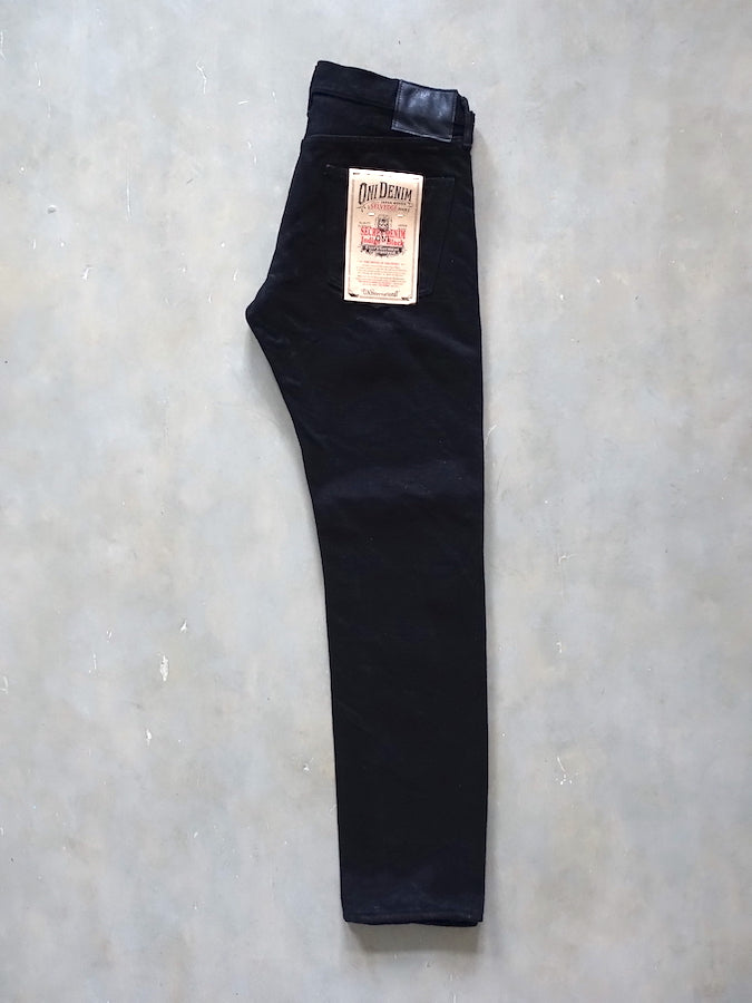 544ZR-IDBK - 20oz SECRET DENIM Indigo x Black - Stylish Tapered