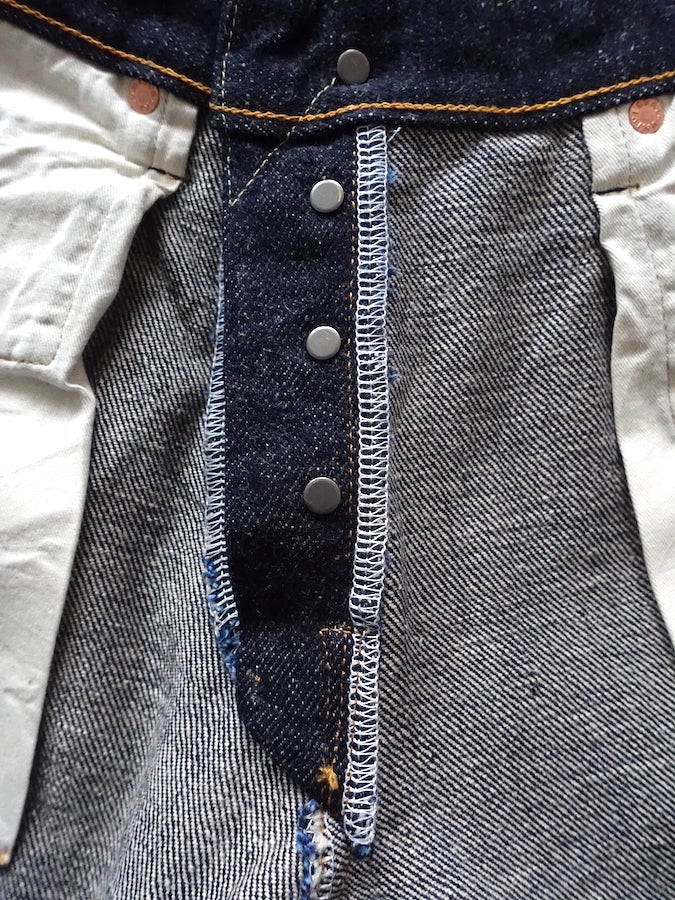 ONI Denim - 547DIZR - TRIPLE STITCHED - 20oz Dark Indigo SECRET DENIM  - Semi-Tight Straight