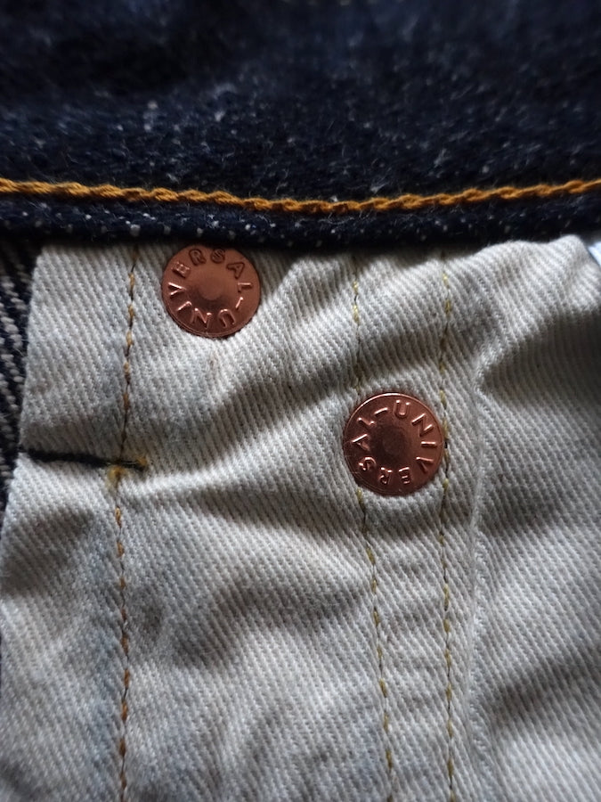 ONI Denim - 547DIZR - TRIPLE STITCHED - 20oz Dark Indigo SECRET DENIM  - Semi-Tight Straight