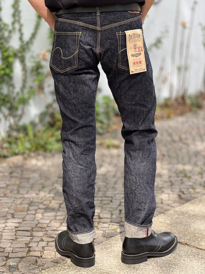ONI Denim - 622-NIXX - NATURAL INDIGO - Rope Dyed - 17oz Selvedge XX Denim - Relaxed Tapered