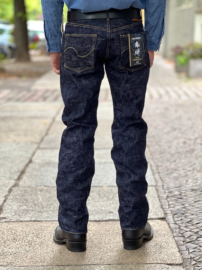 ONI Denim - 288 - "KASURI" 17oz Selvedge Denim - Regular Straight