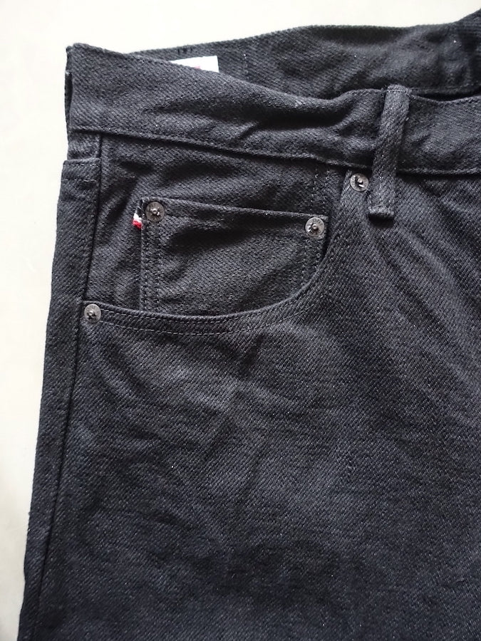 ONI Denim - 200ZR-BKBK - 20oz SECRET DENIM BLACK - Wide Straight