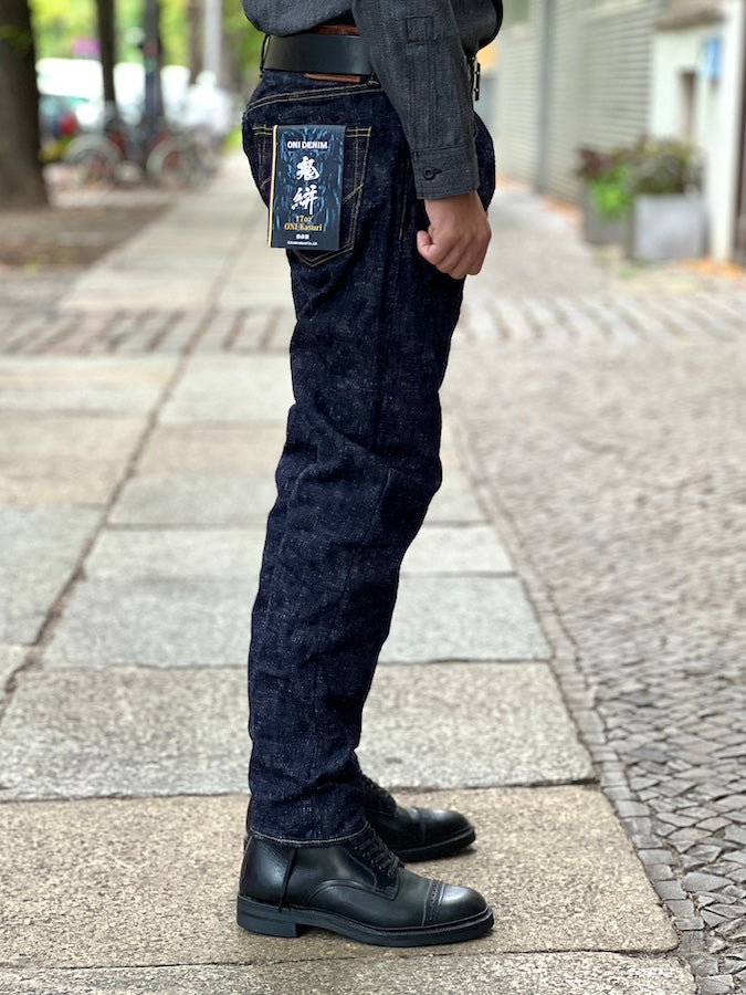 ONI Denim - 902 - "KASURI" 17oz Selvedge Denim - High Rise Relax Tapered