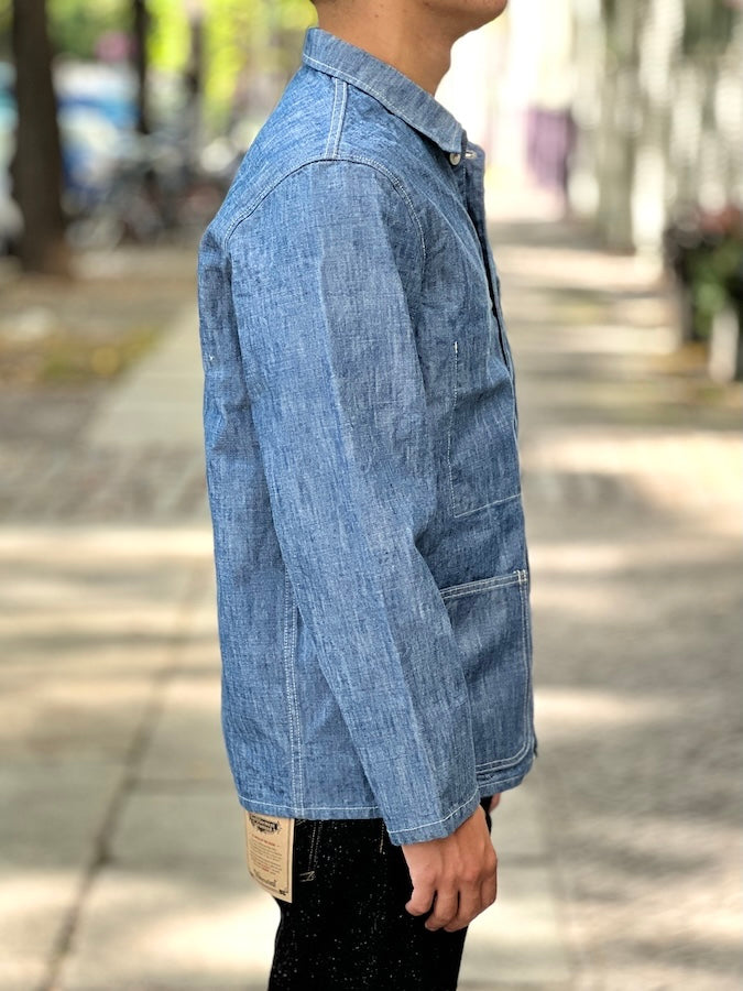 03501-SHVCH - 13oz Heavy Blue Chambray -  Coverall