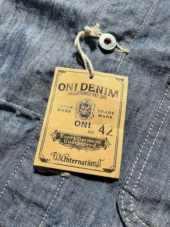 03501-SHVCH - 13oz Heavy Blue Chambray -  Coverall