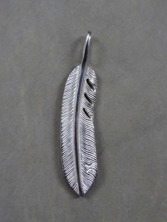 First Arrow's - Feather Pendant - Medium - Left