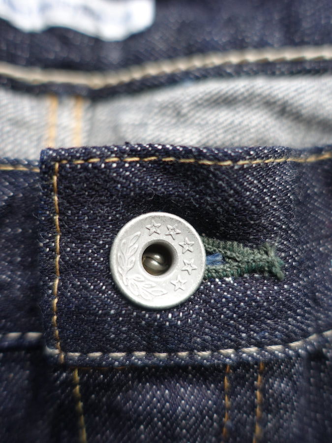 Pherrow's 421SW Jeans - 13.75oz "Yellow & White" Selvedge Denim - Mid Rise - Regular Straight