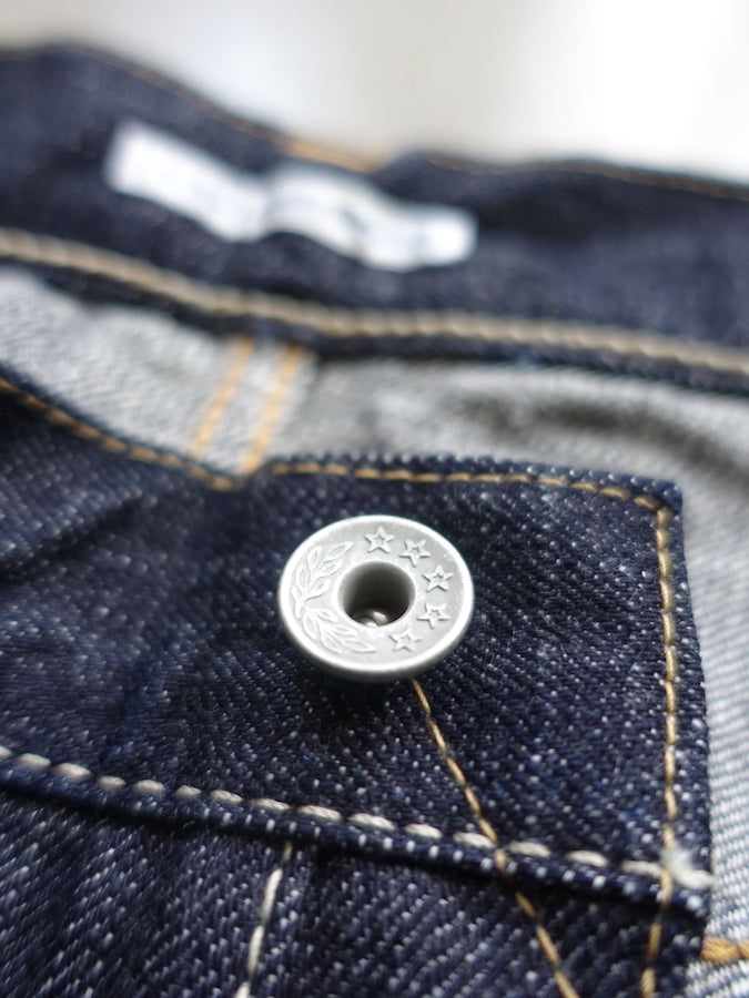 Pherrow's 421SW Jeans - 13.75oz "Yellow & White" Selvedge Denim - Mid Rise - Regular Straight