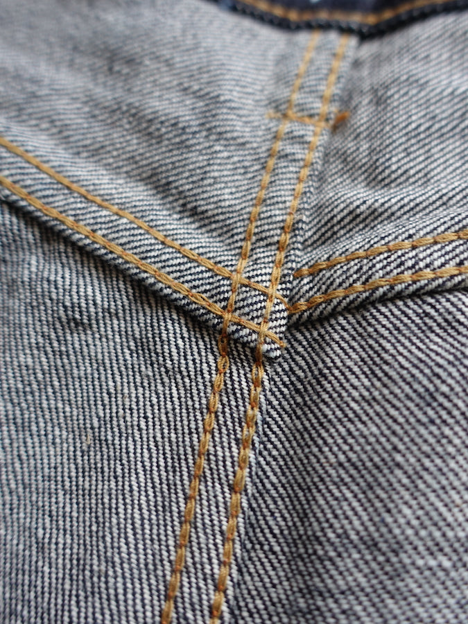 Pherrow's 466SW Jeans - 13.5oz "Yellow & White" Selvedge Denim - 1960`s Model - Tight Straight