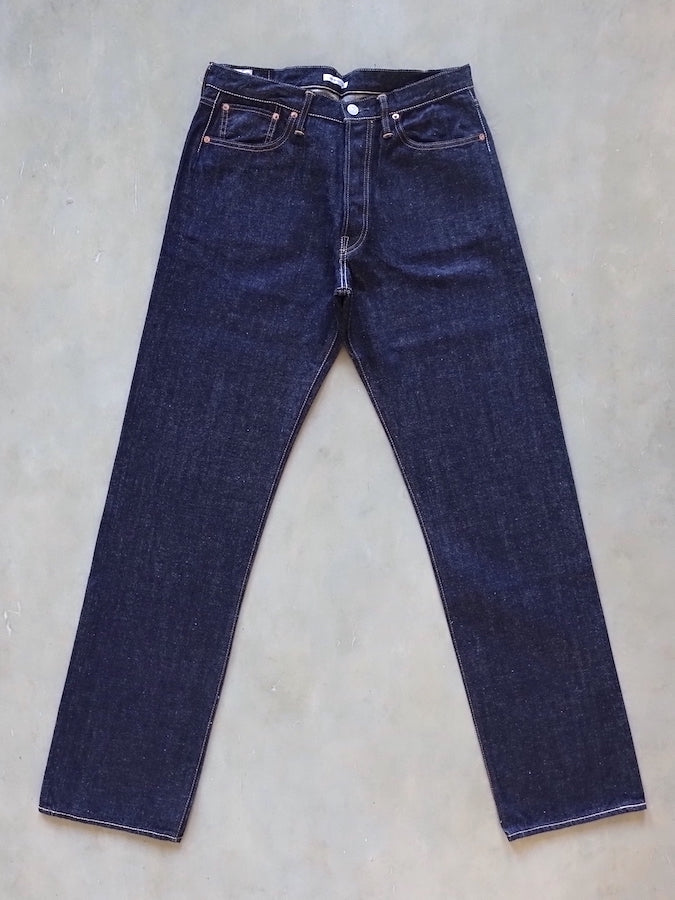 Pherrow's 521SW Jeans - 13.5oz "Yellow & White" Selvedge Denim with vintage details - High Rise - Regular Straight