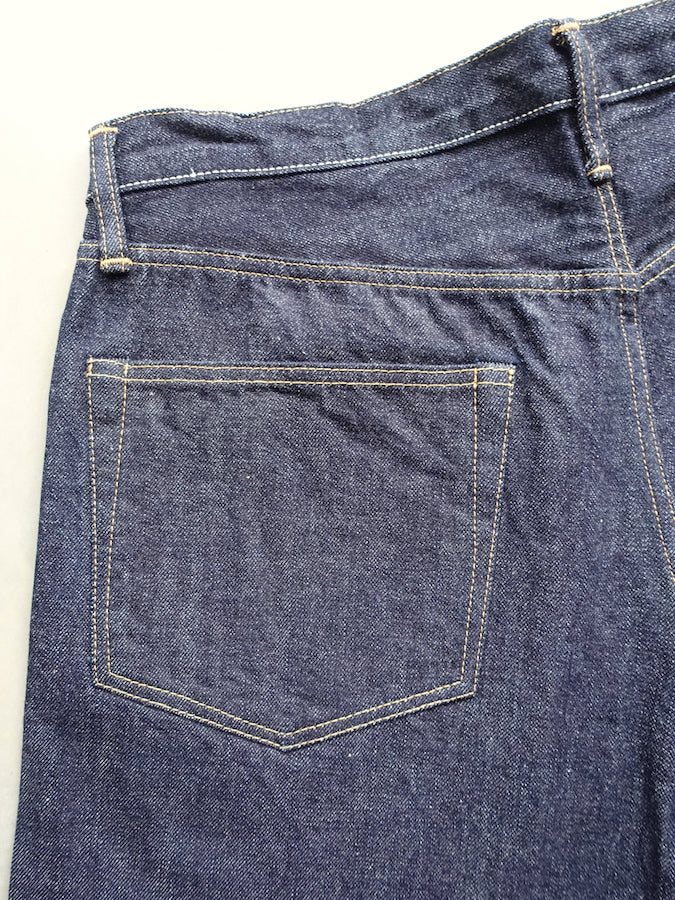 Pherrow's 521SW Jeans - 13.5oz "Yellow & White" Selvedge Denim with vintage details - High Rise - Regular Straight