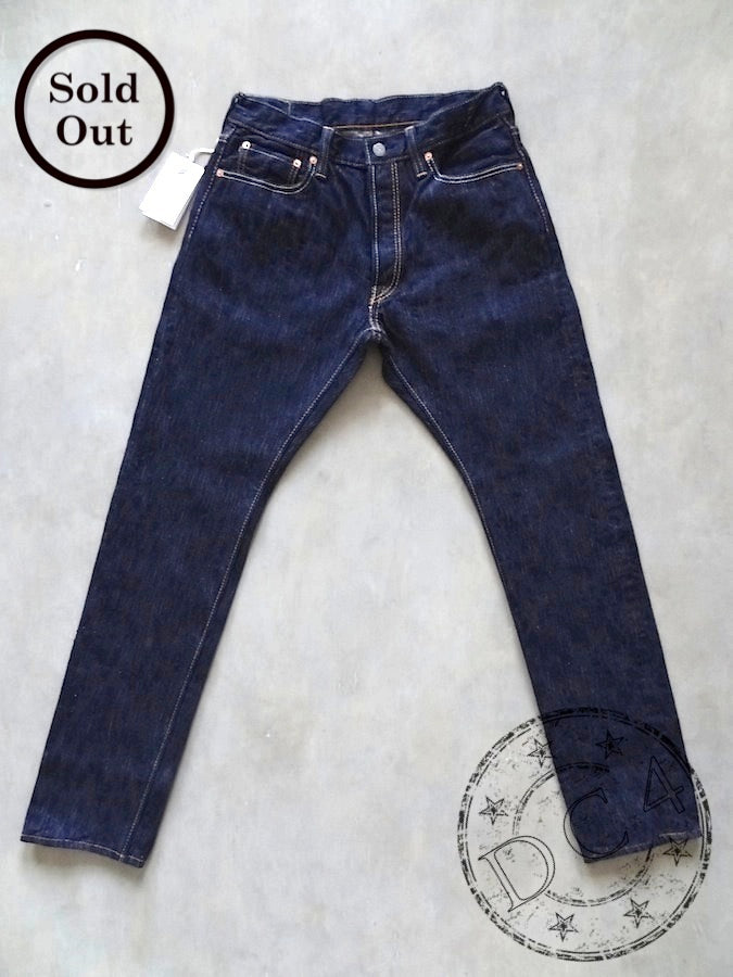 Pure Blue Japan - AI-019 - 17.5oz Aizome Natural Indigo - Relaxed Tapered