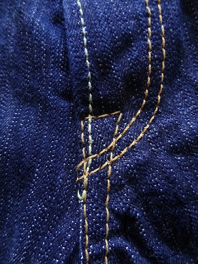 Pure Blue Japan - AI-019 - 17.5oz Aizome Natural Indigo - Relaxed Tapered