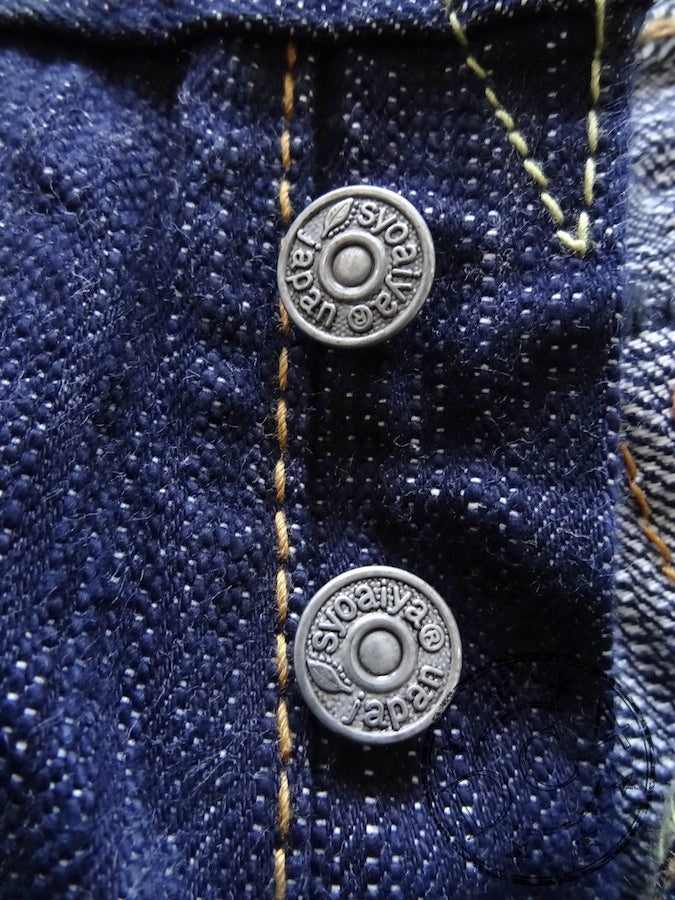 Pure Blue Japan - AI-019 - 17.5oz Aizome Natural Indigo - Relaxed Tapered