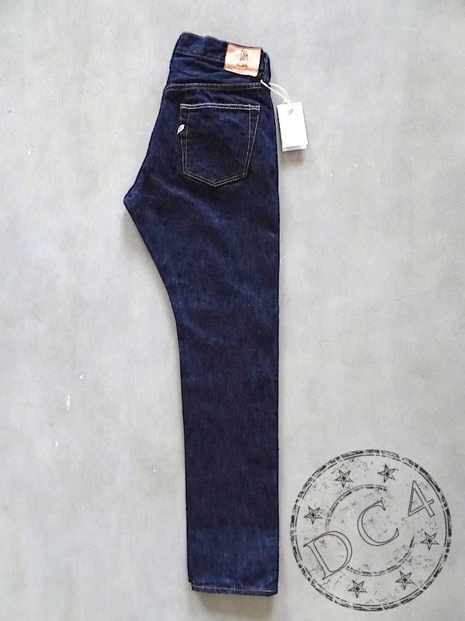 Pure Blue Japan - AI-019 - 17.5oz Aizome Natural Indigo - Relaxed Tapered