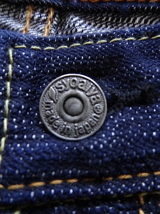 Pure Blue Japan - AI-019 - 17.5oz Aizome Natural Indigo - Relaxed Tapered