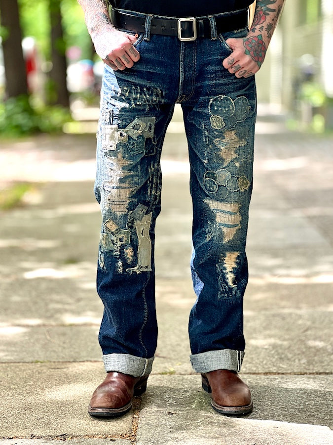 Pure Blue Japan  "CUSTOM"  Slim Straight