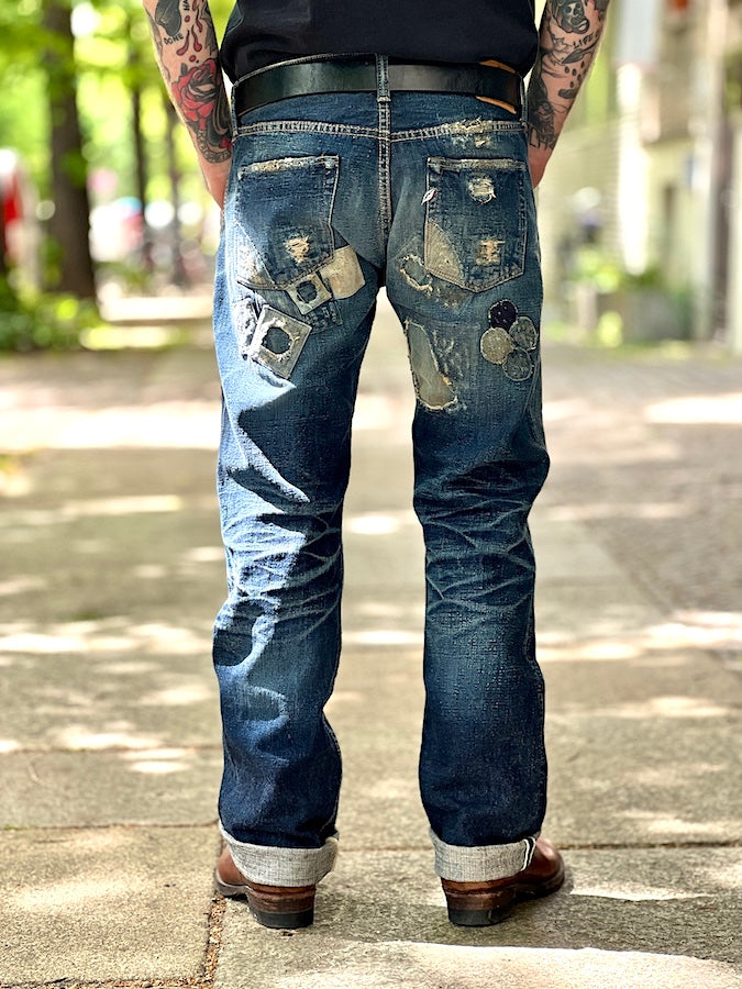 Pure Blue Japan  "CUSTOM"  Slim Straight