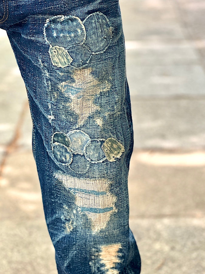 Pure Blue Japan  "CUSTOM"  Slim Straight