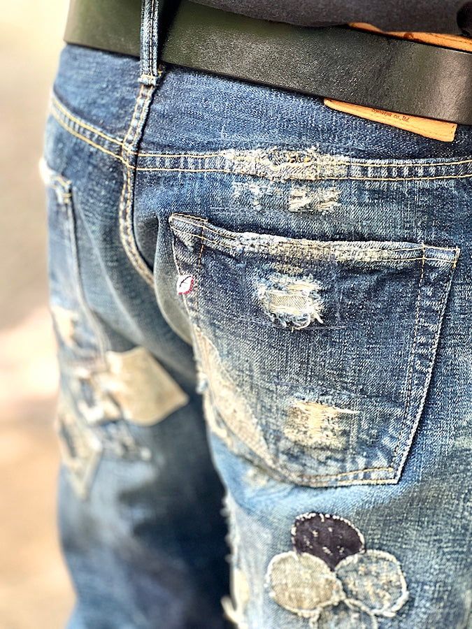 Pure Blue Japan  "CUSTOM"  Slim Straight