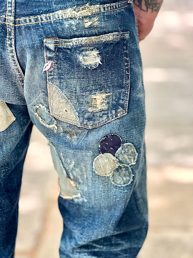 Pure Blue Japan  "CUSTOM"  Slim Straight