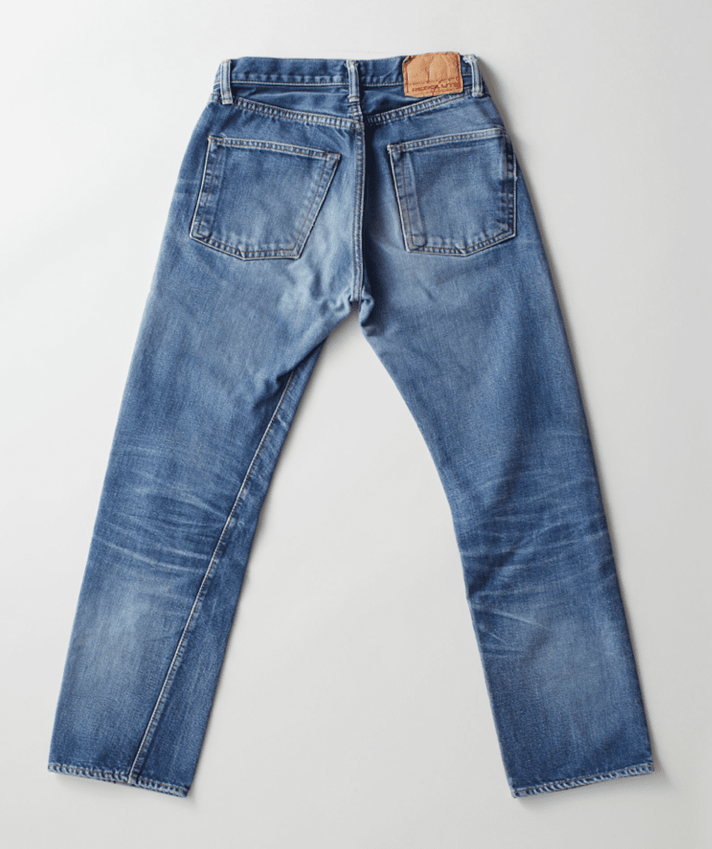 RESOLUTE  710 - One Washed - 14oz Japanese Selvedge Denim - RESOLUTE’s core model - A model based on Levi’s 501 “Model 66” - Tight Straight