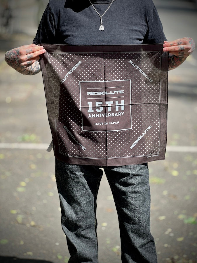 RESOLUTE  GB710 - 15th Anniversary GHOST BLACK  - A model based on Levi’s 501 “Model 66” - Tight Straight