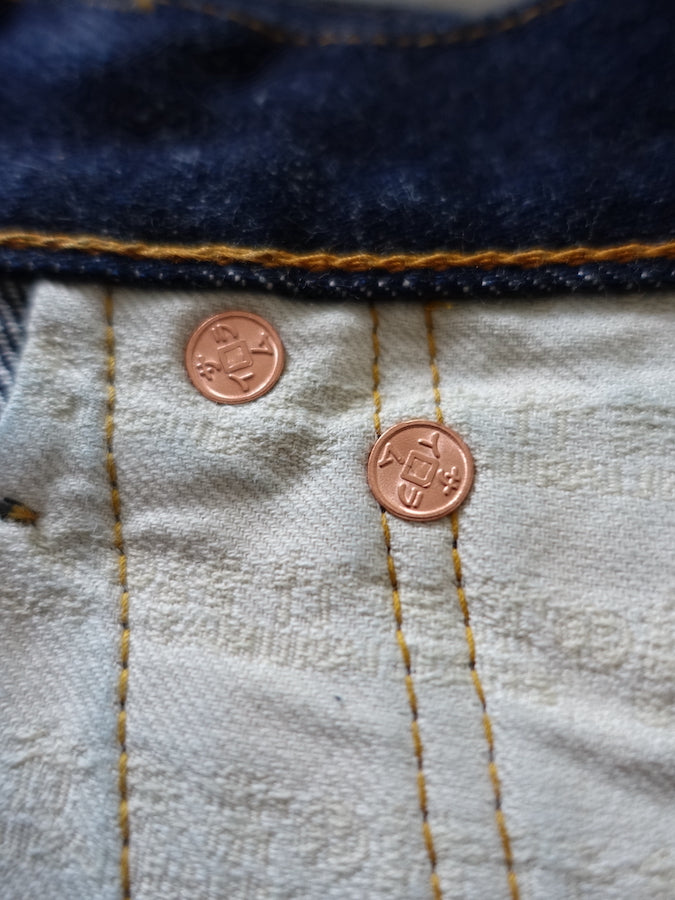 S5000VX21ozII - *NEW MODEL* - 21oz CHO-KIWAMI Selvedge Denim - Indigo - Straight Fit