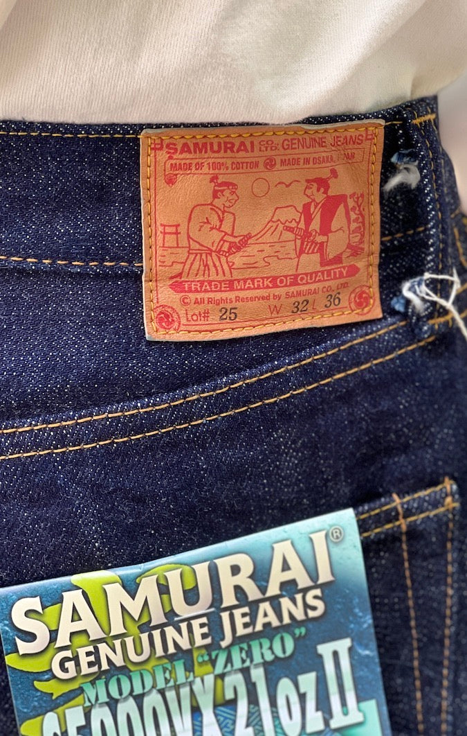 S5000VX21ozII - *NEW MODEL* - 21oz CHO-KIWAMI Selvedge Denim - Indigo - Straight Fit