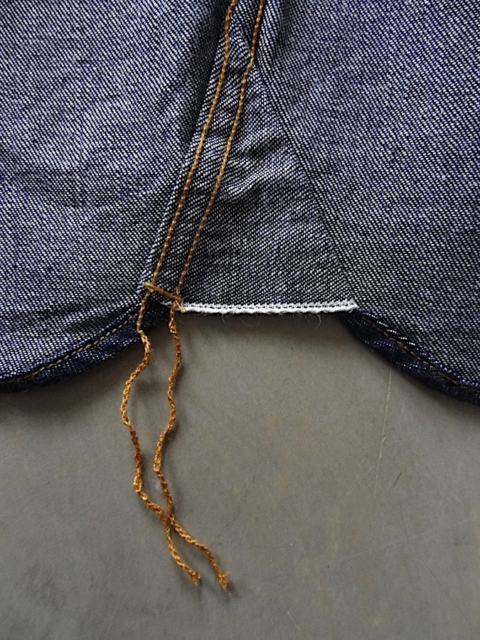 SWD-L02  - 10oz SERUBITCHI Selvedge Denim - HISHO - Western Shirt
