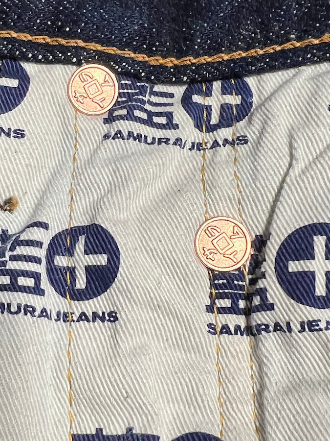 S211AX - AI PLUS - LIMITED OVERSEAS “AI-BENKEI” MODEL - 18oz Selvedge Denim - Natural Indigo & Indigo Mix - Tight Tapered