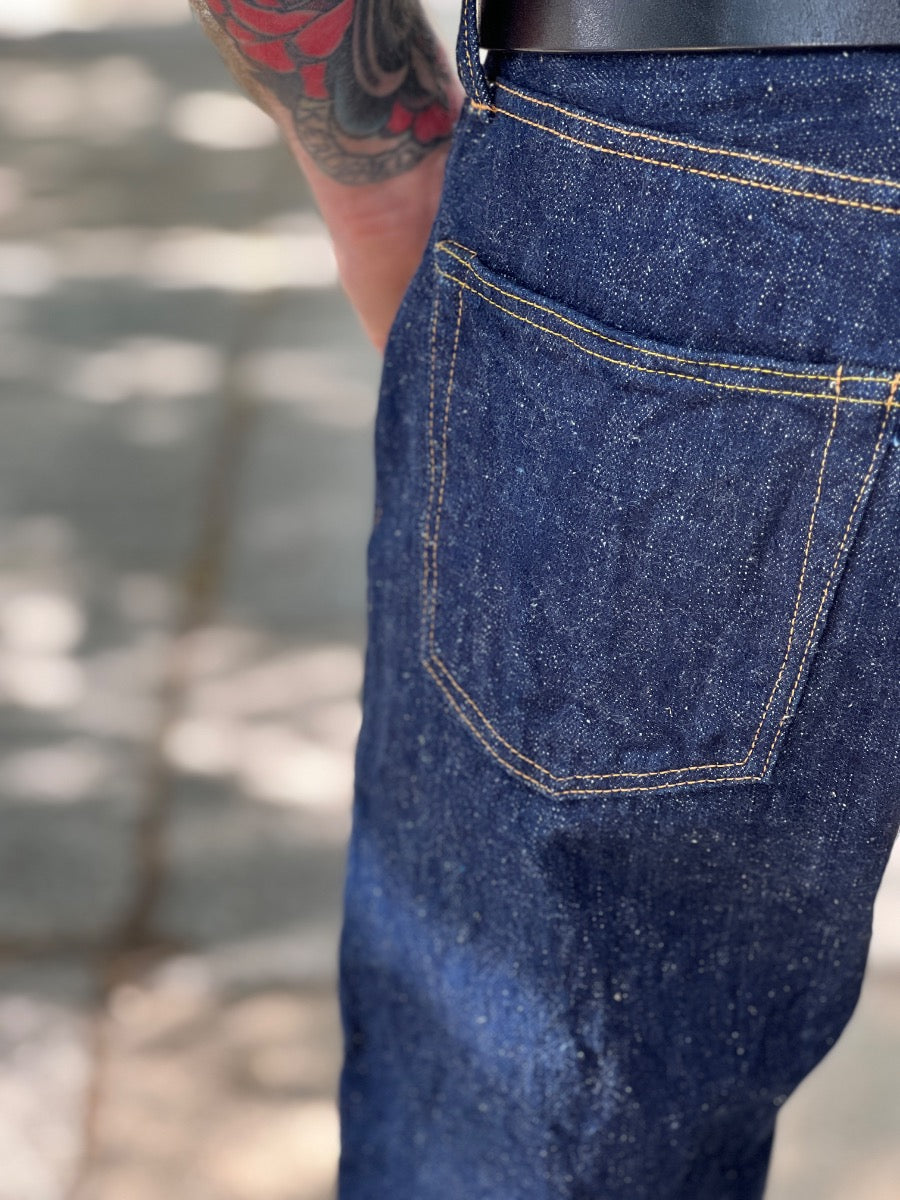 S211AX - AI PLUS - LIMITED OVERSEAS “AI-BENKEI” MODEL - 18oz Selvedge Denim - Natural Indigo & Indigo Mix - Tight Tapered